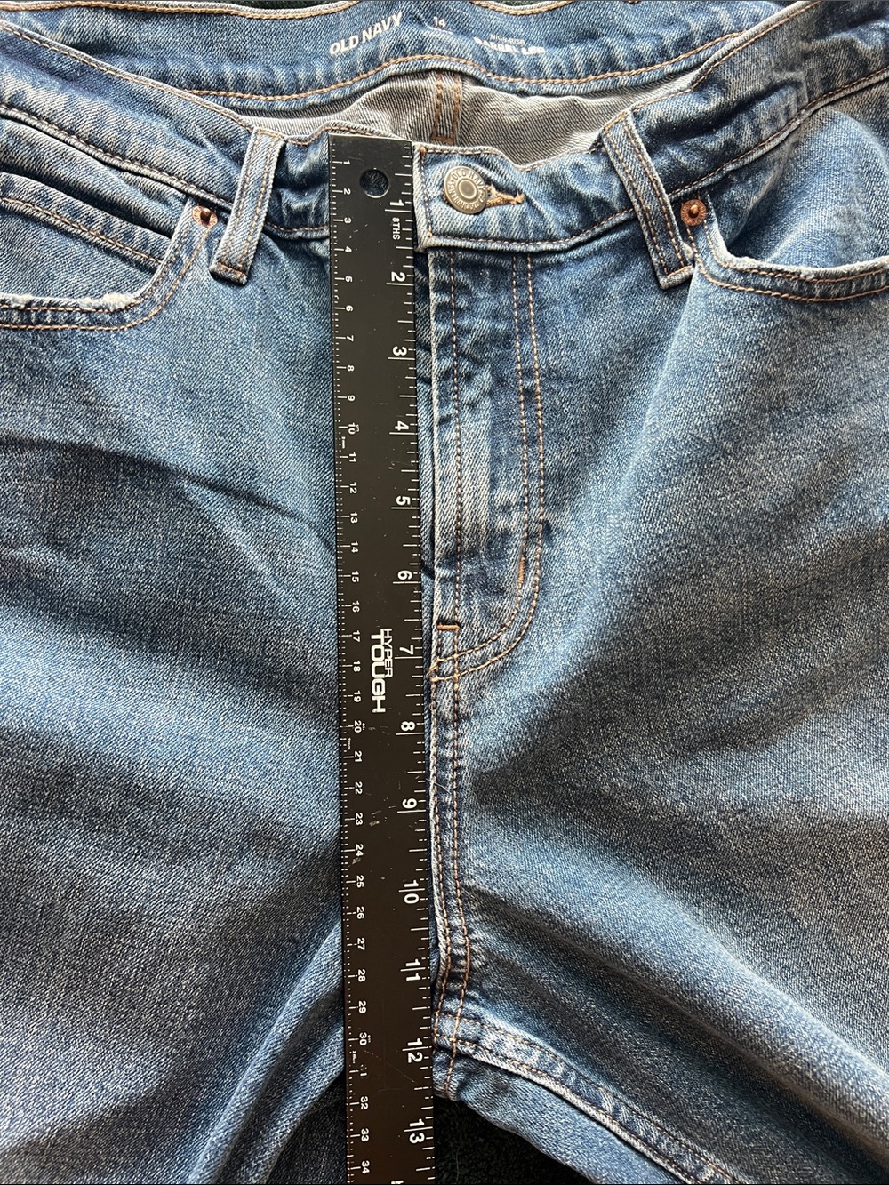 Old Navy petite high rise barrel leg Jeans - Picture 5 of 16